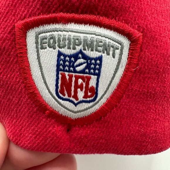NFL Reebok Atlanta falcons Equipment Red Cap adjustable - Picture 4 of 9